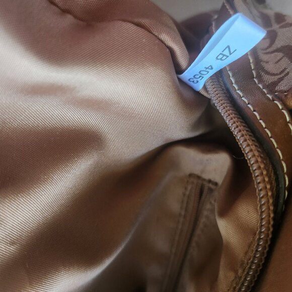 Fossil Brown and Tan Satchel Bag - Picture 13 of 15